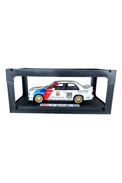 Brother Toys Bmw E30 m Stripe 1:24 Model Car Metal Body Detailed Design in Special Box