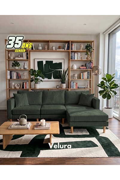 Velura Home & Living Armin Akıllı Köşe Koltuk Takımı & Modern Modüler Yataklı...