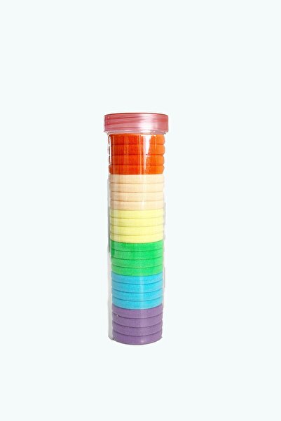 New Obsessions 24 Pieces Colorful Flexible Elastic - Non-hurting Rubber Buckl...