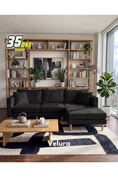 Velura Home & Living Armin Akıllı Köşe Koltuk Takımı & Modern Modüler Yataklı...