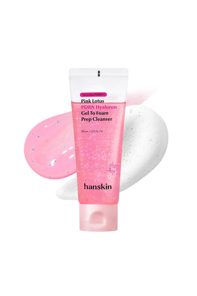 Hanskin Pink Lotus PDRN Hyaluron Yüz Temizleme Jeli 110ml