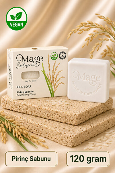 Mage Cosmetics PİRİNÇ SABUNU MAGE EXCLUSIVE SERIES 120 GRAM 1 ADET HEDİYELİK ...