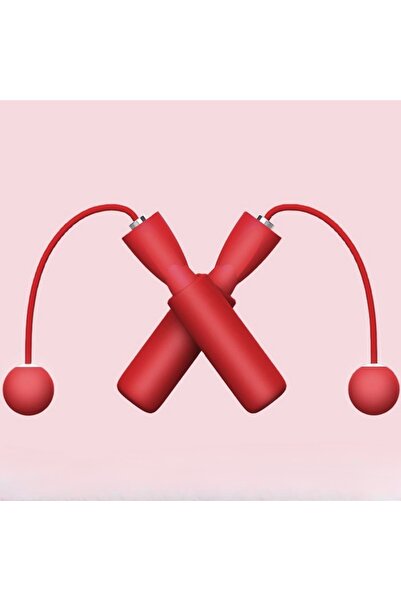 Choice3 Red Adjustable Cordless Jump Rope with Double Ball Bearings - 360° Ro...
