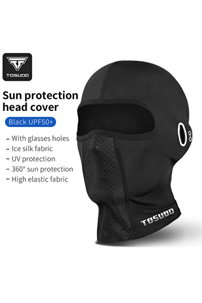 Choice1 7966BSTT-01 TOSUOD Outdoor Ice Silk Cycling Balaclava Summer UV Prote...