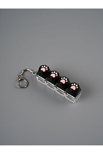 choice2 4leds black Keyboard Keychain LED Light - Stress Anxiety Relief Fidge...