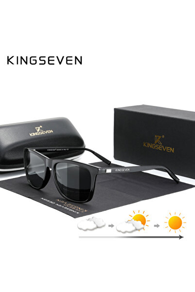 Choice Black Photochromic KINGSEVEN Brand Aluminum Frame Sunglasses Men Polar...
