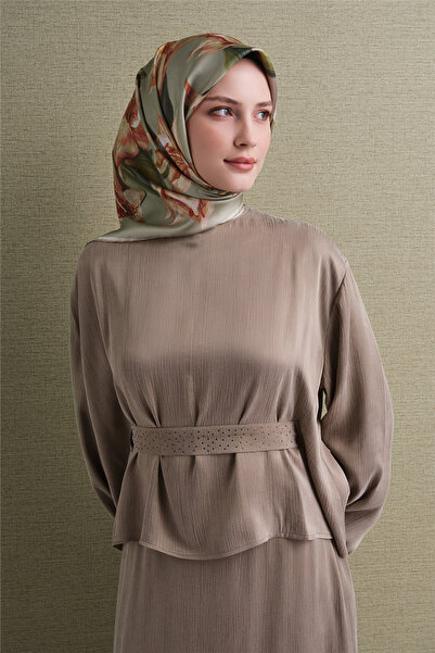 Armine Saf İpek Twill Eşarp 9620D 34