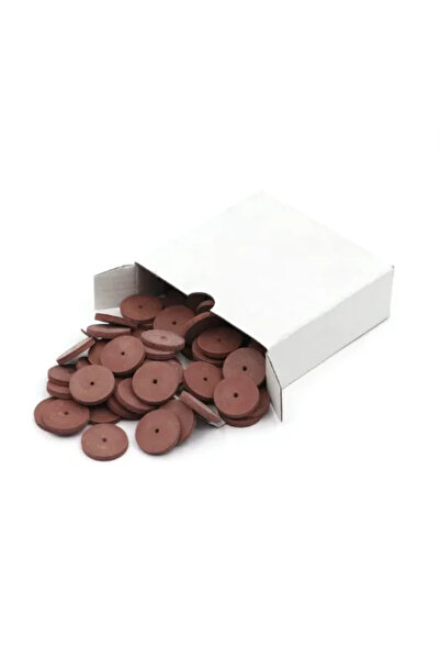 Choice1 Brown (100pcs) 100 Pcs/Box Polishing Wheels Kit 4 Colors Silicone Rot...