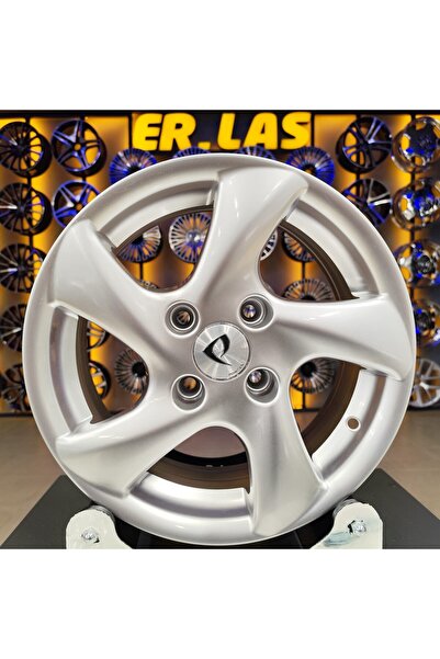 DY 4 Adet BK-604 5.5*14 4*108 ET12 65.1 HYPER SILVER JANT (Takım)