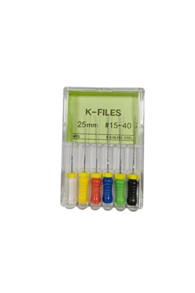 Choice15 25mm 15-40 Dental Root Cannal Endo K File 21mm 25mm Stainless Steel ...