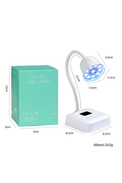 Choice1 مصباح أظافر لوتس آخر، مصباح أظافر لاسلكي، مصباح LED للأشعة فوق البنفس...