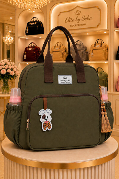 ELITE by Seba Luna Khaki Baby Care Bag