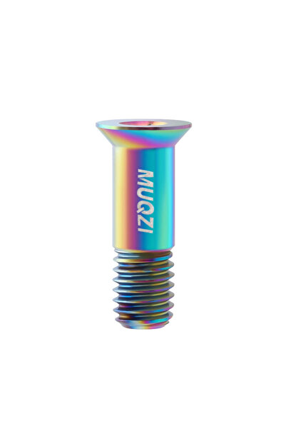 Choice Color MUQZI Titanium Alloy Bike Bolt M5 M6 Countersunk Screw for Disc ...