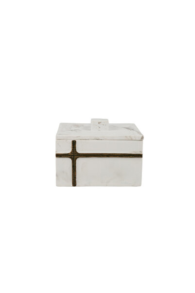 Blends Jewelry's Box White and Brown from Gaia