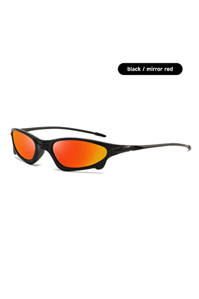 Choice MIRROR RED Ultra-Light Polarized Sunglasses Men Brand Designer UV400 S...