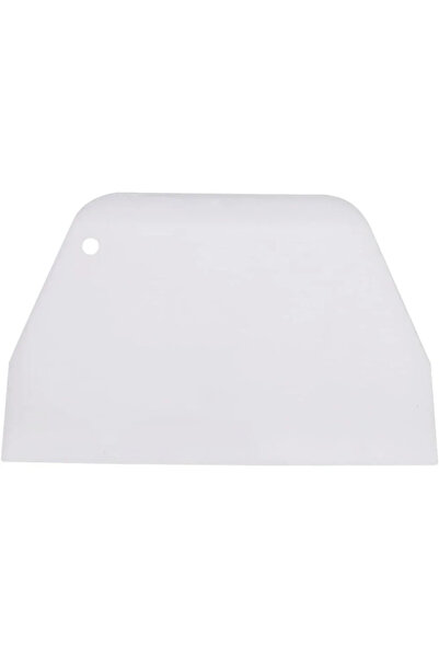 Choice 1pc White y Multipurpose Dough Cutter Bowl Scraper for Bread Dough Fon...