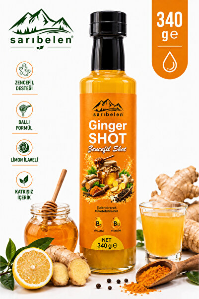 sarıbelen Ginger Shot - Zencefil Shot 340 g