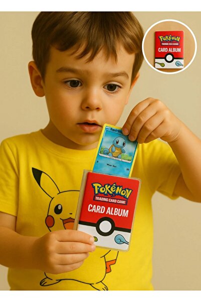 TOYFEST Collector Pokemon Card Pocket Album - Card Holder - 1 Pcs (24 Card Ho...
