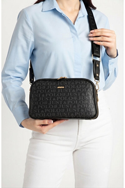 Just Polo Women's 5 Compartment Crossbody and Shoulder Bag - NB2053