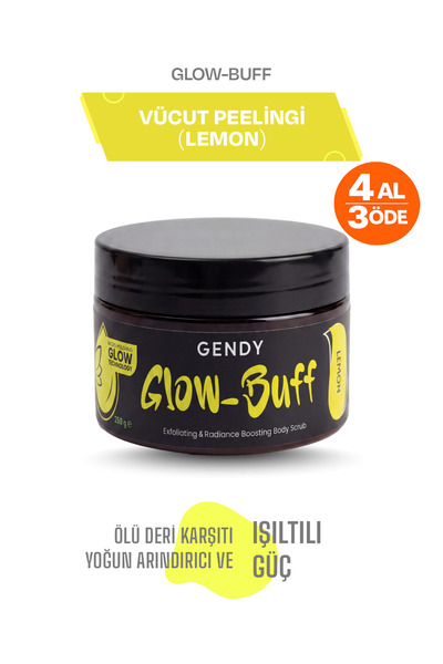 GENDY Glow-Buff Lemon | Nemlendirici, Besleyici, Batık Giderici ve Arındırıcı...