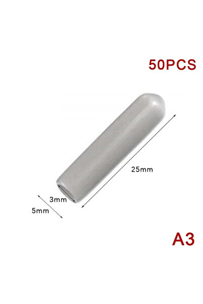 Choice grey 50pcs Dishwasher Rack Caps Flexible Round End Tips Protective Sle...