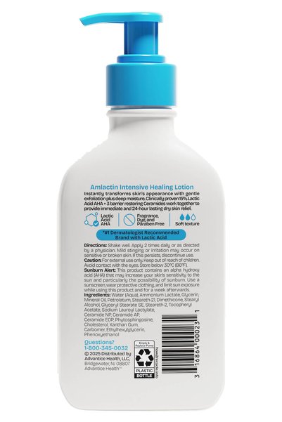 AmLactin Rapid Relief - 15% Lactic Acid Lotion 225 GR