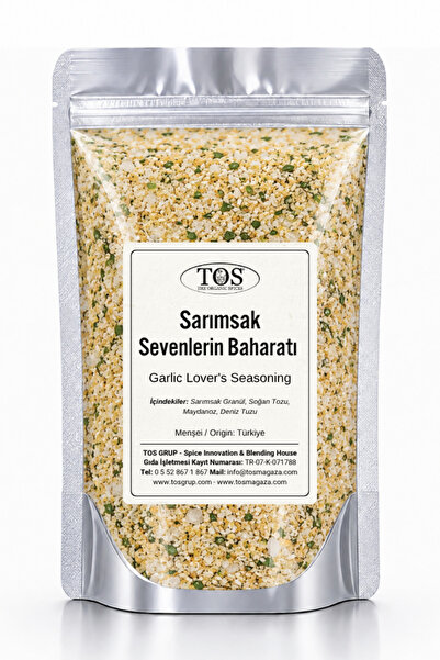 TOS The Organic Spices Sarımsak Sevenlerin Baharatı 100 gr Garlic Lovers' Spi...