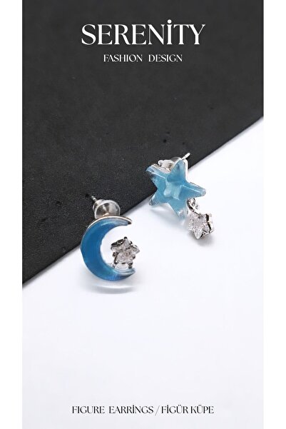 Serenity Opal Stone Minimalist Figure Earrings
