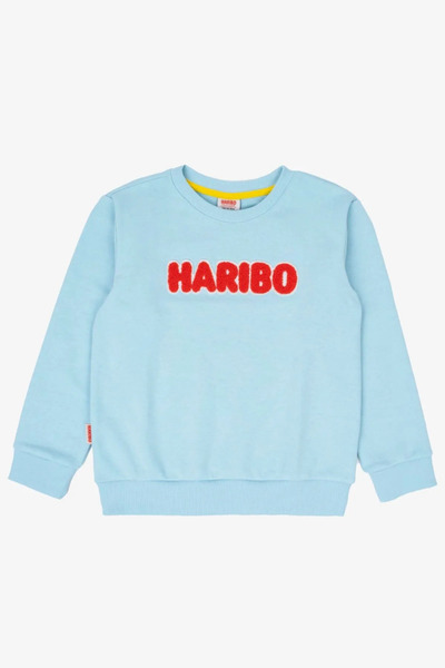 Haribo Hanorac pentru copii unisex cu licență Haribo pentru 3-10 ani -Albastru-