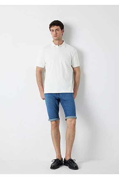 Mavi Nicholas Black Dark Jean Shorts 04160A3311
