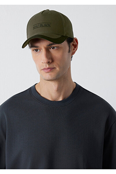 Mavi Black Embroidered Khaki Hat 0912379-28528