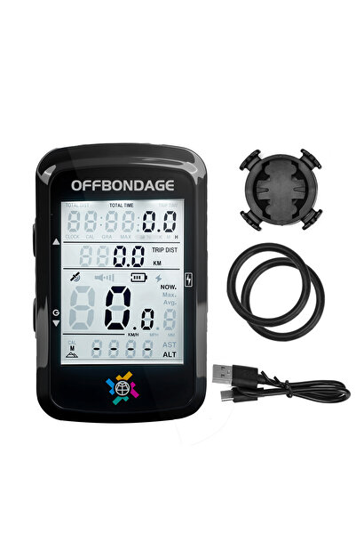 Choice black OFFBONDAGE GPS Bicycle Computer 2.6-inch Cycling Odometer Wirele...