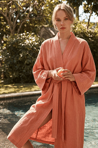 JOJOMIA Lavinia Uzun Kollu Kadın Sabahlık / Kimono