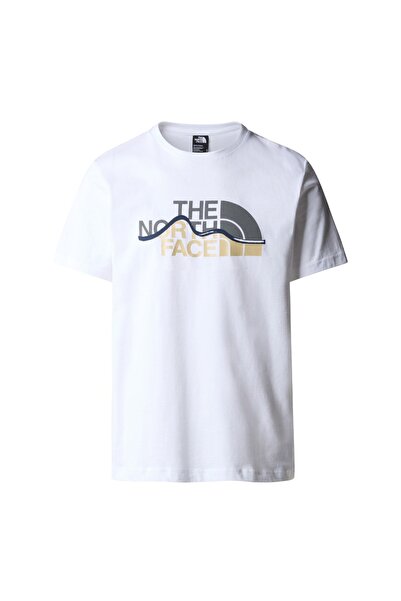 THE NORTH FACE M S/S MOUNTAIN LINE TEE NF0A87NTFN4-FN4 Λευκό L