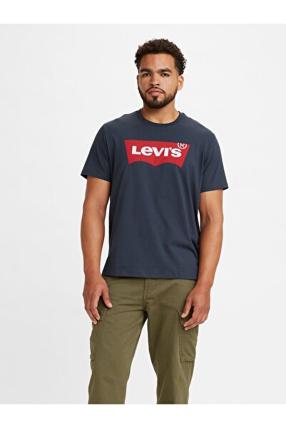 Levi's Men's Logo Navy Blue T-Shirt 17783-0313