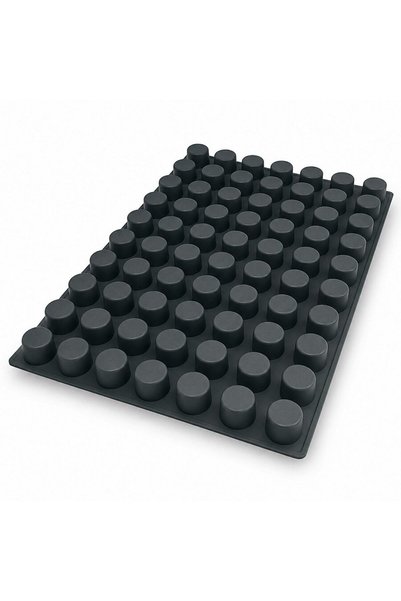 dinckitchen Mini Muffin Silikon Kalıbı 70 Gözlü Ø 45 mm Mini Muffin SQ007