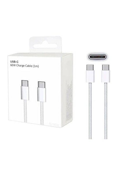 SOLGUN USB-C 60W Charge Cable Çift taraflı Type-C Kablo İphone 15 / 16 / 17 U...
