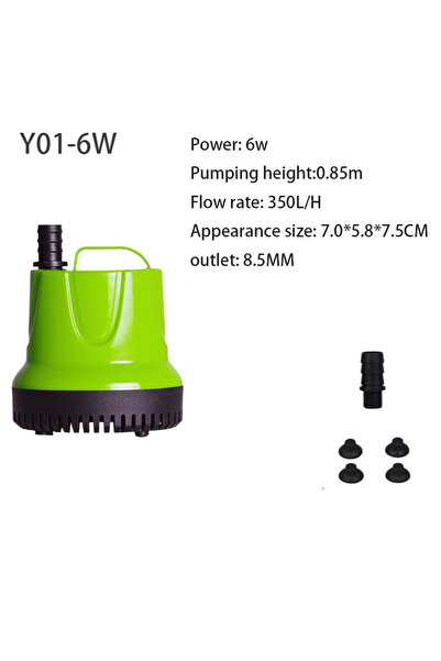 Choice9 US-110V 60HZ 100D-6W Submersible Water Pump for Fish Tank Pond, Hydro...