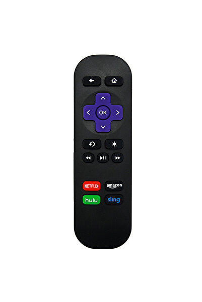 Choice جهاز تحكم عن بعد Rc680 أسود لـ Roku Express، لـ Roku Premiere، لـ Roku...