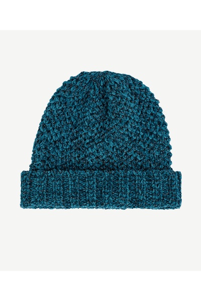 Yargıcı Glittery Braided Beanie