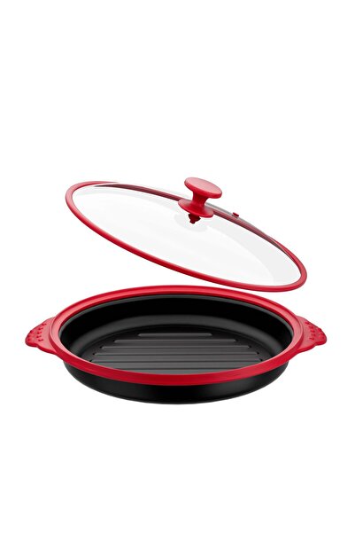 Choice Microwave Skillet with Glass Lid, Grill Pan & Crisper Tray – Microwave...
