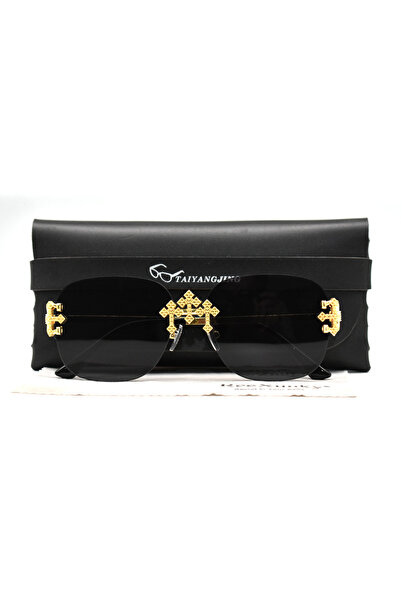 Choice8 Only Sunglasses Black New 2025 Vintage Luxury Rimless Square Sunglass...