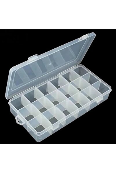 Choice A New 18 Slots Cells Colorful Portable Jewelry Tool Storage Box Contai...