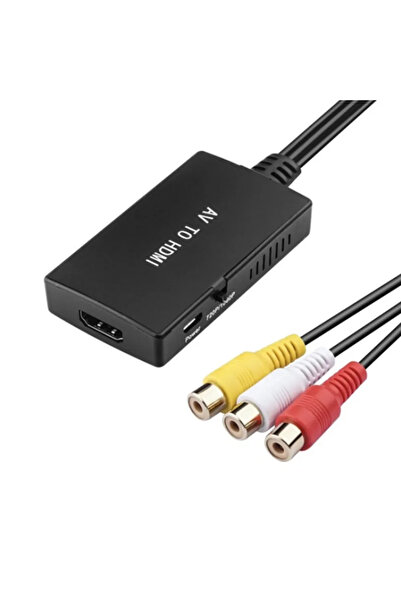 Choice RCA to HDMI Black-AV TO HD RCA to HDMI-compatible Adapter AV2HDMI-comp...