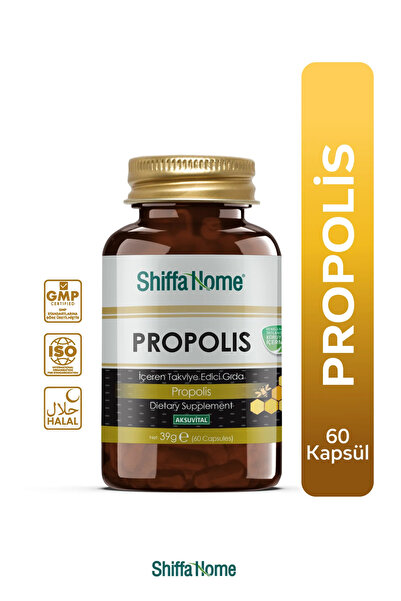 Shiffa Home Propolis 60 Kapsül