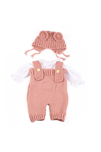 Choice pink overall Doll Clothes for 55cm Baby Doll 22inch Doll's Clothing Sw...