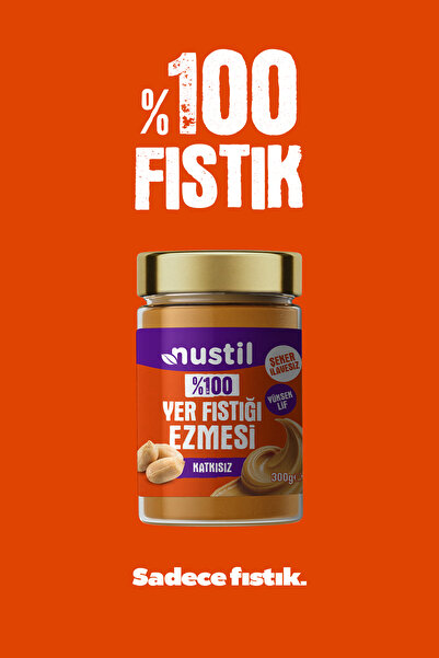 NUSTİL %100 Yer Fıstığı Ezmesi 300g