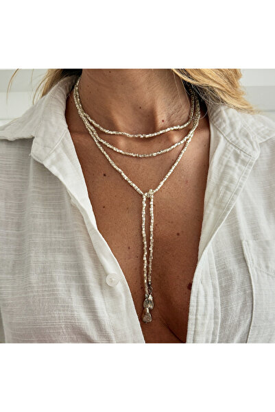 choice2 Color 2 SHIXIN Vintage Acrylic Long Beads Chain Choker Necklace Women...