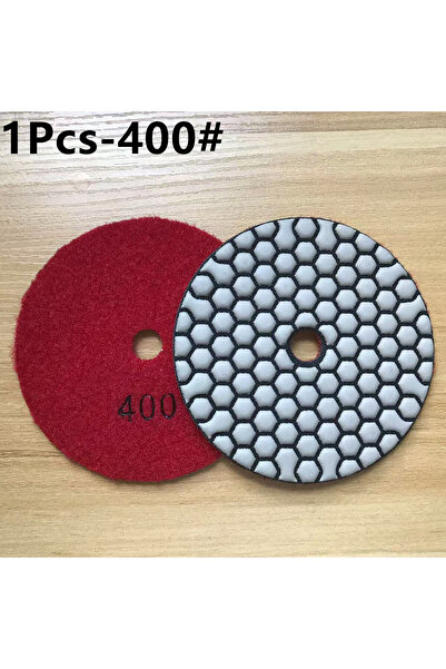 Choice17 100mm 1Pcs-400grit 1/3/6/7Pcs Diamond Dry Polishing Pads Granite Mar...