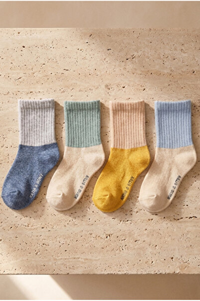 Katia&Bony Baby 4 Pack Socks Colorful